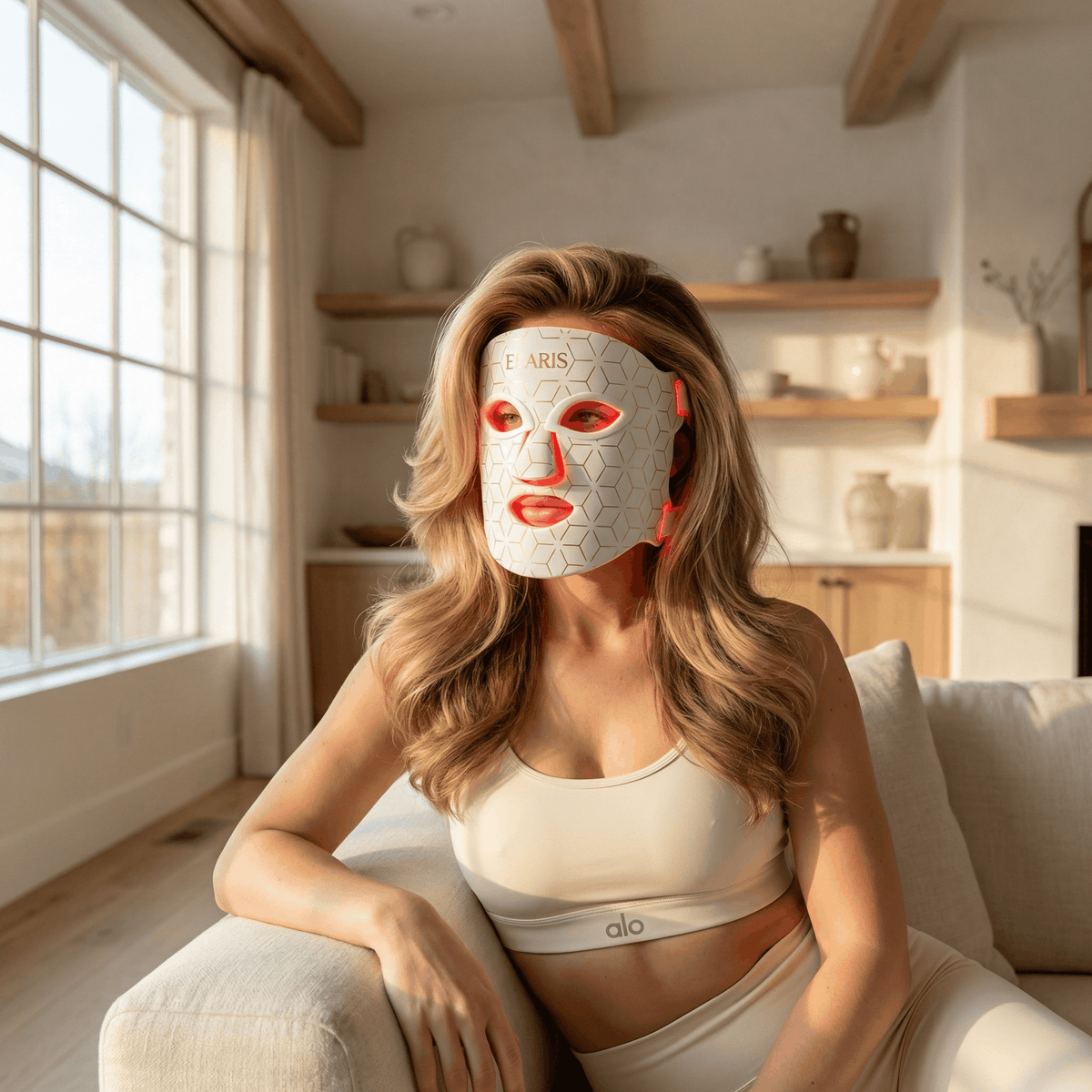 ELARIS LED Red Light Therapy Face Mask