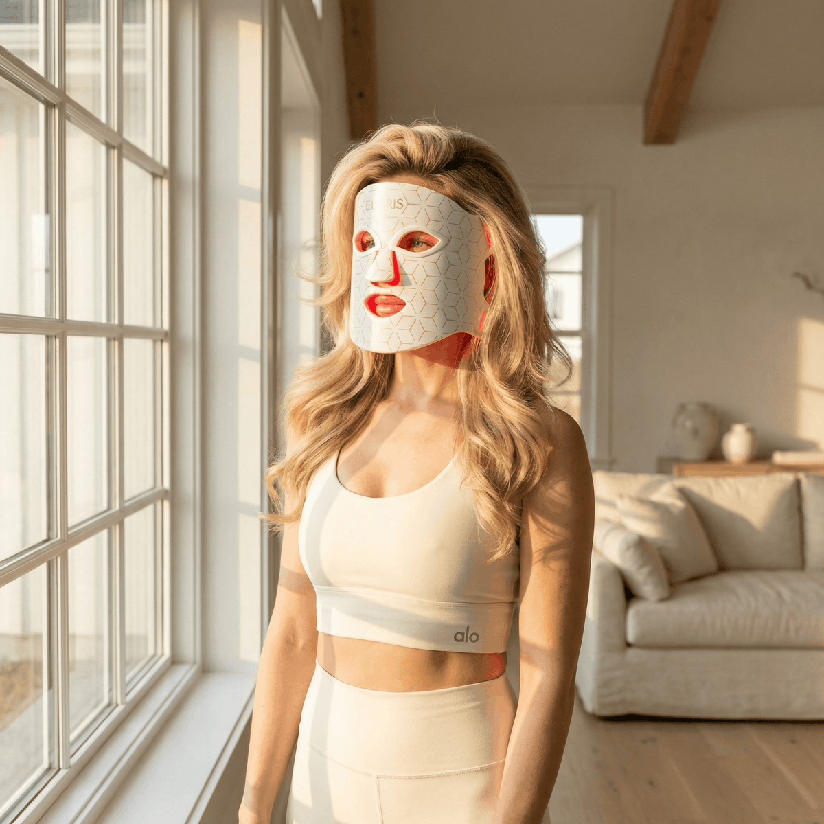 ELARIS LED Red Light Therapy Face Mask