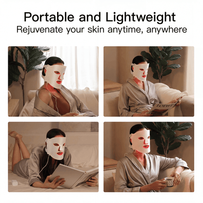 ELARIS LED Red Light Therapy Face Mask